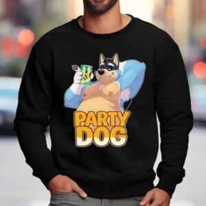 Rama El Ligre Party Dog Shirt 3 Rama El Ligre Party Dog Sweatshirt