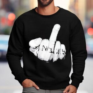 Ritchie Bruiser Support To Fight Cancer Middle Finger Sweatshirt
