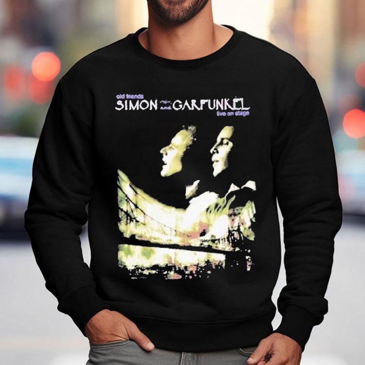 Simon Garfunkel 2009 Old Friends Tour Live On Stage Shirt Simon Garfunkel 2009 Old Friends Tour Live On Stage Shirt