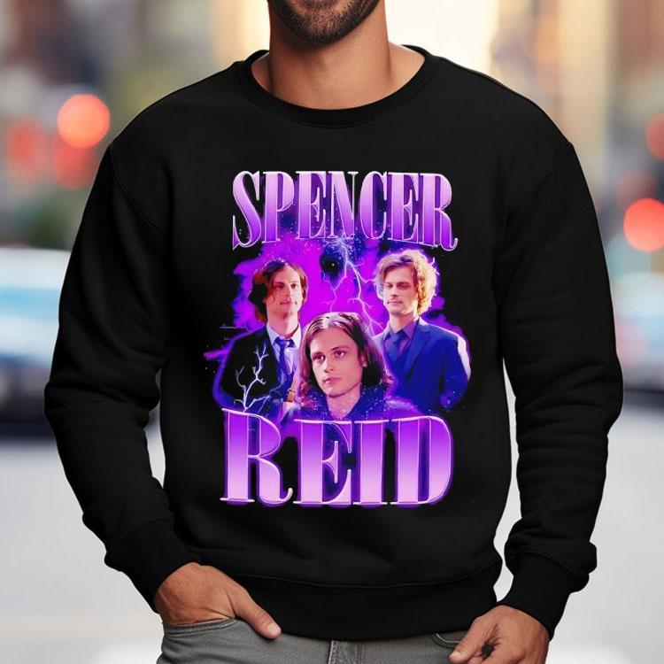 Spencer Reid Lightning Shirt Spencer Reid Lightning Shirt