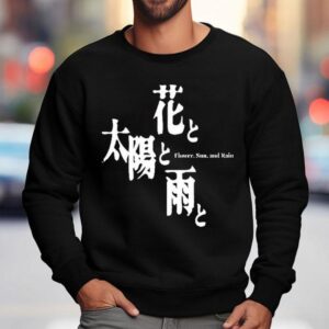 Suda Flower Sun And Rain Goichi Suda Sweatshirt