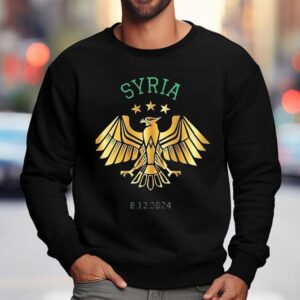 Syria Eagle Golden 2024 Shirt 3 Syria Eagle Golden Sweatshirt