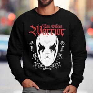 Tom Gabriel Warrior Only Death Is Real Mask Sweatshirt