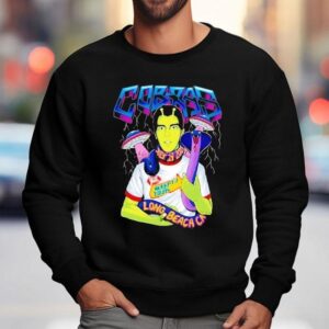 Ufo Alien Snake Cobras Long Beach Ca Sweatshirt