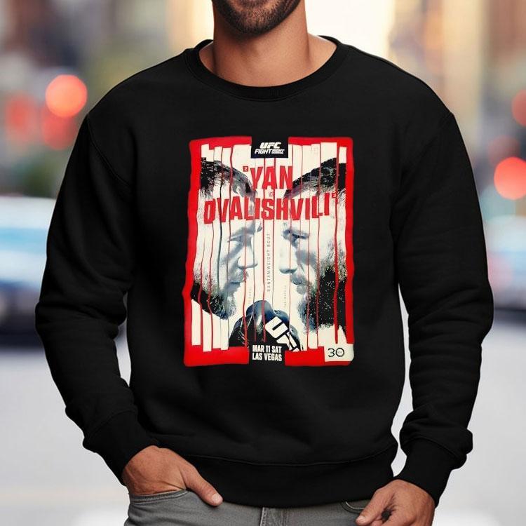 Yan Vs Dvalishvili Ufc Fight Night Shirt Yan Vs Dvalishvili Ufc Fight Night Shirt