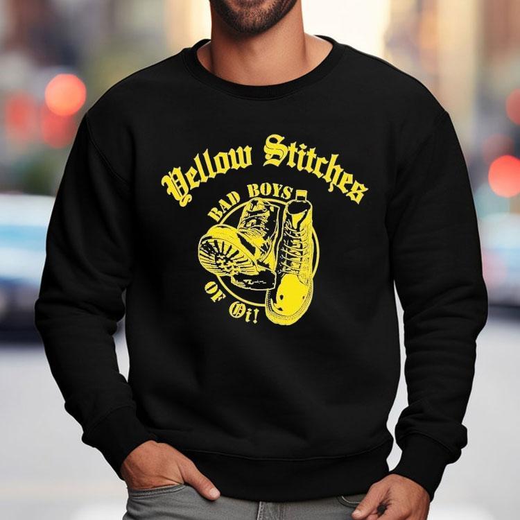 Yellow Stitches Bad Boys Of Oi! Shirt Yellow Stitches Bad Boys Of Oi! Shirt