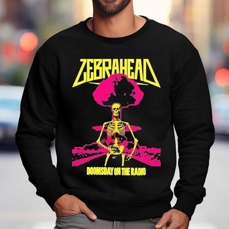 Zebrahead Doomsday On The Radio Skeleton Tour 2024 Shirt Zebrahead Doomsday On The Radio Skeleton Tour 2024 Shirt