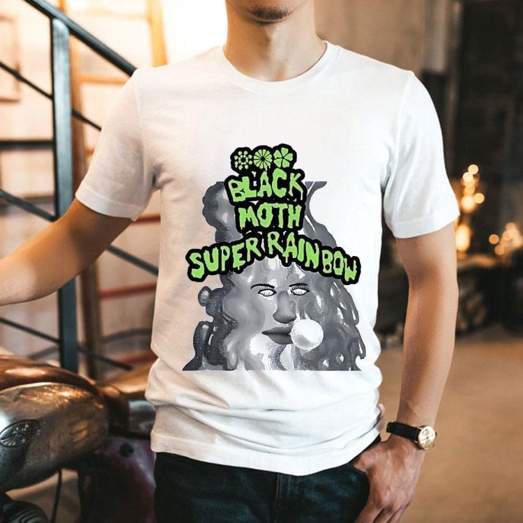 Black Moth Super Rainbow Shirt Black Moth Super Rainbow Shirt