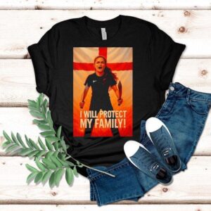 Brave Girl I Will Protect My Family Shirt