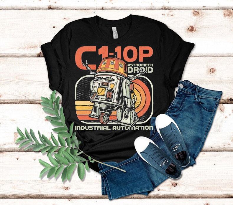 C1-10p Astromech Droid Industrial Automation Shirt C1-10p Astromech Droid Industrial Automation Shirt