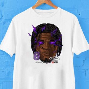 Lamar Jackson Fat Head Nflpa Planet Euphoria Shirt