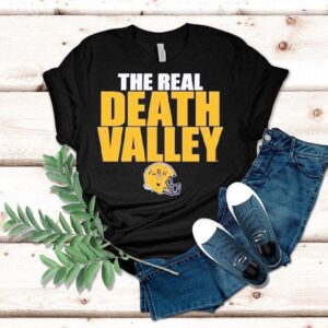 Lsu Tigers The Real Death Valley Helmet Shirt
