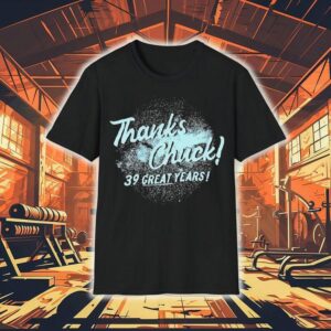 Neonrated Thanks Chuck 39 Great Years Shirt