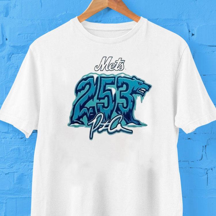 Pete Alonso New York Mets 253 Home Run Shirt Pete Alonso New York Mets 253 Home Run Shirt