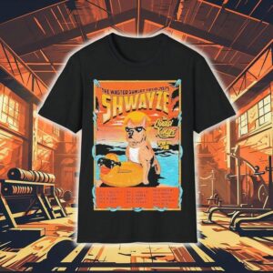 Shwayze The Wasted Sunset Tour 2025 Dates Dog Shirt