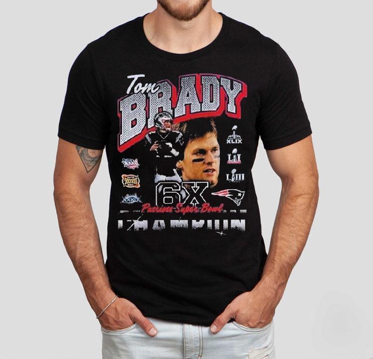 Tom Brady New England Patriots Unveil Statue 6x Super Bowl Champions Shirt Tom Brady New England Patriots Unveil Statue 6x Super Bowl Champions Shirt