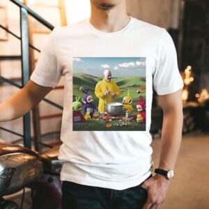 Walter White Breaking Bad Teletubbies Cartoon Tshirt