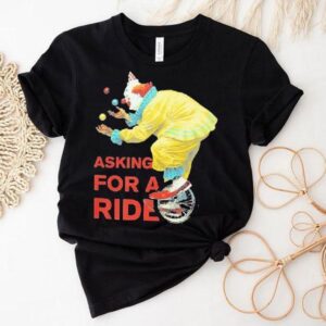 White Reaper Asking For A Ride Clown Shirt White Reaper Asking For A Ride Clown Shirt