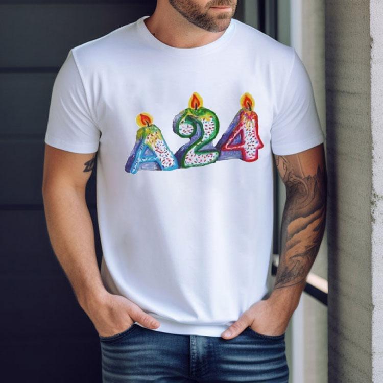 A24 Films A24 Special Day Candle Shirt A24 Films A24 Special Day Candle Shirt