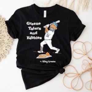 Greene Taters And Ribbies Riley Greene Detroit Tigers Baseball Shirt