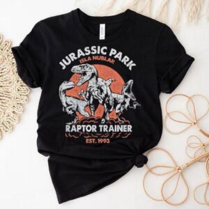 Jurassic Park Isla Nublar Raptor Trainer Est 1993 Vintage Shirt
