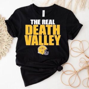 Lsu Tigers The Real Death Valley Helmet Shirt