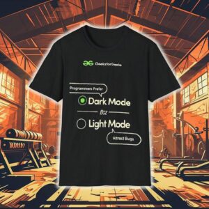 Programmers Prefer Dark Mode Bcz Light Mode Shirt