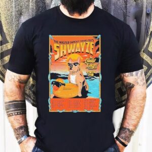 Shwayze The Wasted Sunset Tour 2025 Dates Dog Shirt