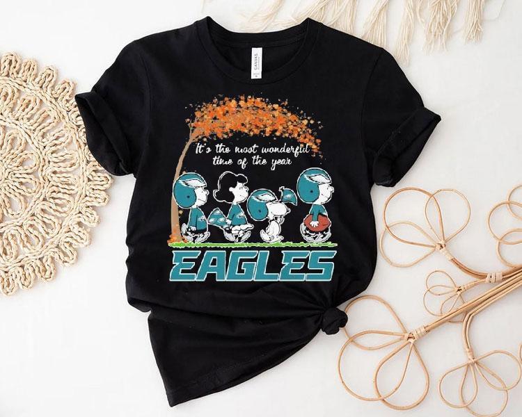 Snoopy The Peanuts X Philadelphia Eagles Philly It’s The Most Wonderful Time Of The Year Shirt Snoopy The Peanuts X Philadelphia Eagles Philly It’s The Most Wonderful Time Of The Year Shirt