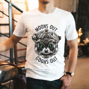 Texas Plinking Moons Out Goons Out Racoon Shirt
