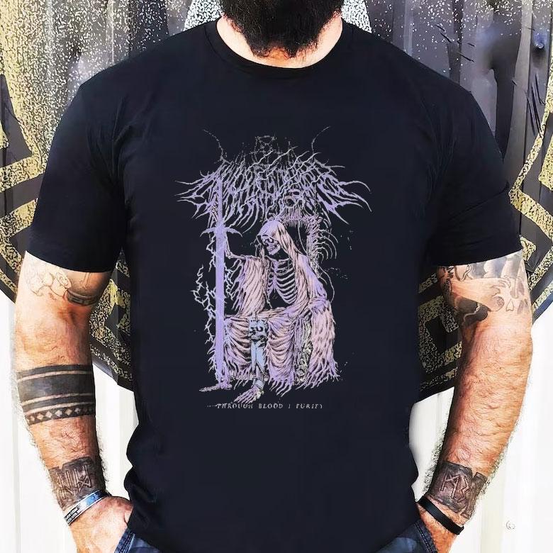 Thy Art Is Murder Through Blood I Fruity Skeleton King Shirt Thy Art Is Murder Through Blood I Fruity Skeleton King Shirt