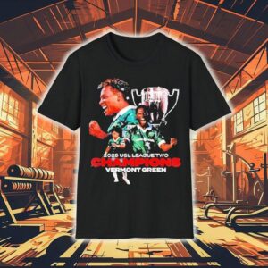 Vermont Green Fc 2025 Usl League Two Champions Trophy Shirt