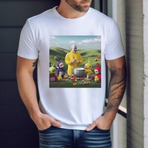Walter White Breaking Bad Teletubbies Cartoon Tshirt
