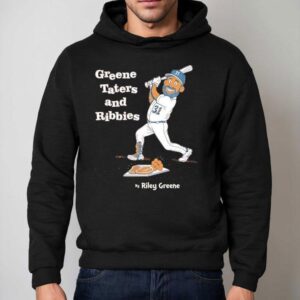 Greene Taters And Ribbies Riley Greene Detroit Tigers Baseball Shirt 2 Greene Taters And Ribbies Riley Greene Detroit Tigers Baseball Hoodie