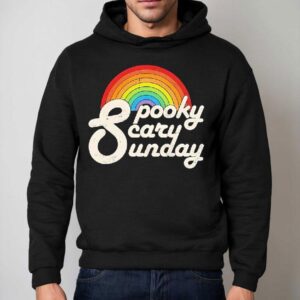Rainbow Spooky Scary Sunday Hoodie