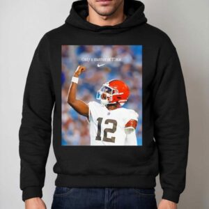 Shedeur Sanders Cleveland Browns Only A Matter Of Time Photo Shirt 2 Shedeur Sanders Cleveland Browns Only A Matter Of Time Photo Hoodie