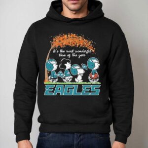 Snoopy The Peanuts X Philadelphia Eagles Philly It's The Most Wonderful Time Of The Year Shirt 2 Snoopy The Peanuts X Philadelphia Eagles Philly It S The Most Wonderful Time Of The Year Hoodie