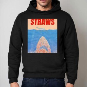 Straws Turtle Style Jaws Hoodie