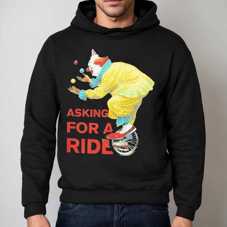 White Reaper Asking For A Ride Clown Shirt White Reaper Asking For A Ride Clown Shirt