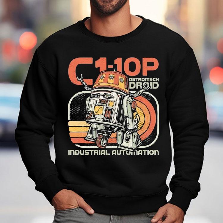 C1-10p Astromech Droid Industrial Automation Shirt C1-10p Astromech Droid Industrial Automation Shirt