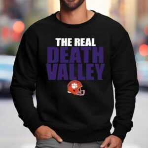 Clemson Tigers The Real Death Valley Helmet Shirt 3 Clemson Tigers The Real Death Valley Helme Sweatshirt