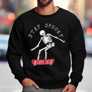 Kappa Sigma Stay Spooky Skeleton Skate Shirt 3 Kappa Sigma Stay Spooky Skeleton Skate Sweatshirt