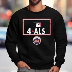 New York Mets Awareness To Als Mlb Sweatshirt