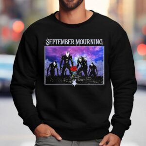 Reaper Rose September Mourning Graphic Sweatshirt