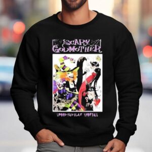 Scary Godmother Spooktakular Stories Halloween Sweatshirt