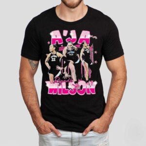 A’ja Riyadh Wilson Las Vegas Aces Basketball Shirt A’ja Riyadh Wilson Las Vegas Aces Basketball Shirt