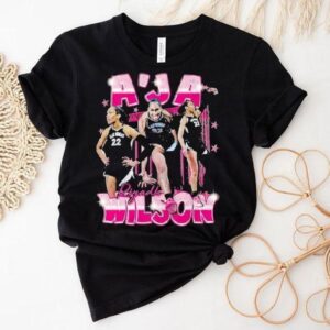 A Ja Wilson Riyadh Las Vegas Aces Basketball Graphic Tshirt
