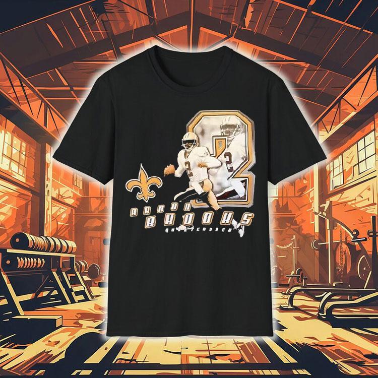Aaron Brooks Quarterback New Orleans Saints Football Shirt Aaron Brooks Quarterback New Orleans Saints Football Shirt