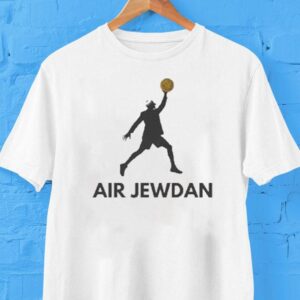 Air Jewdan Michael Jordan X Jewish Logo Tshirt