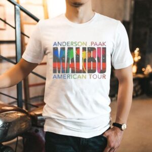 Anderson Paak Malibu Tour Palm Tree Tshirt